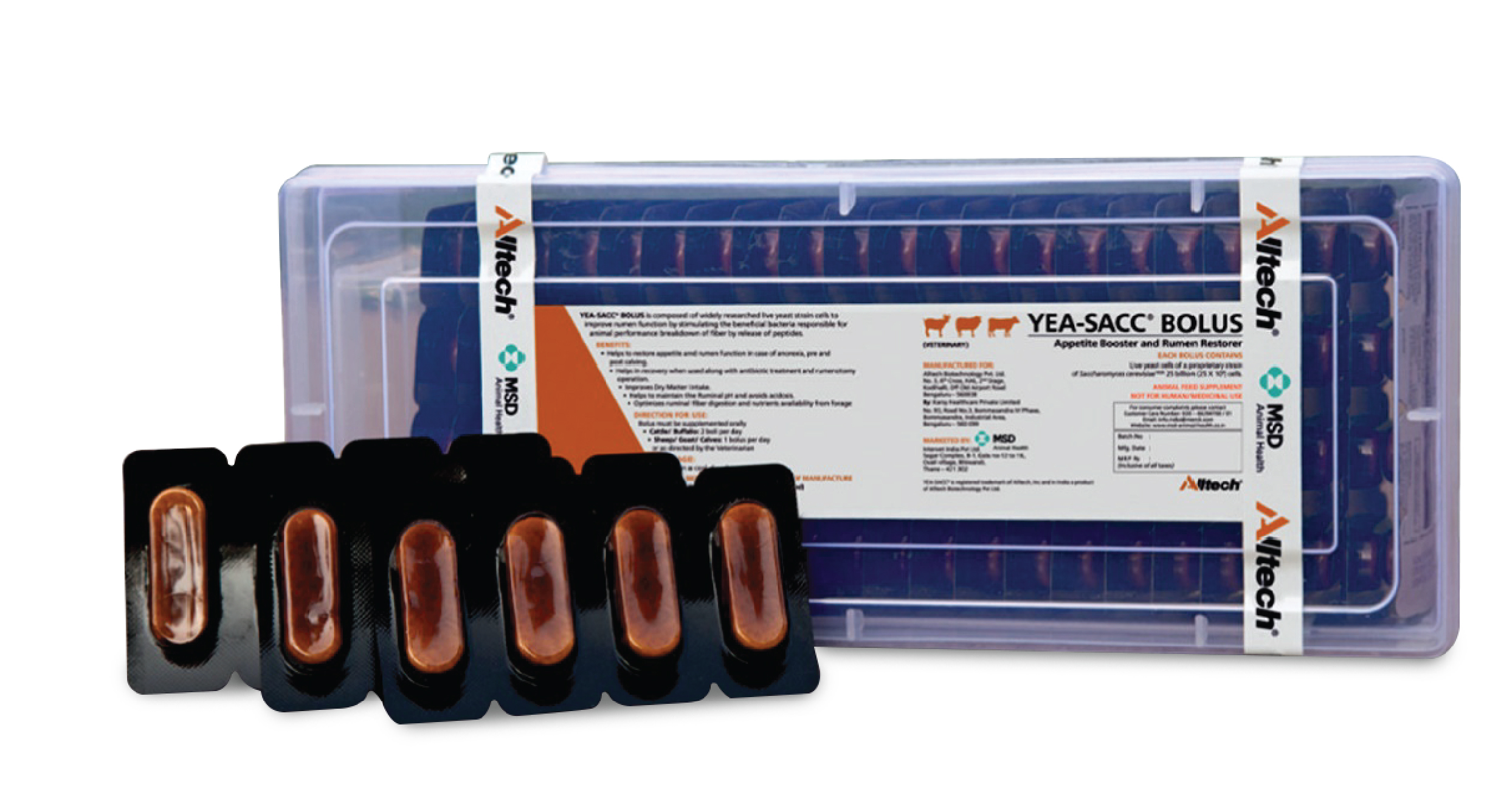 YEA-SACC® BOLUS - MSD Animal Health India